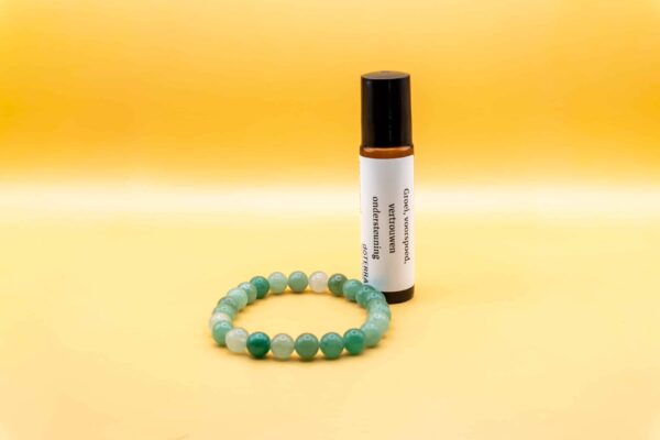 Aventurijn Armband & Ondersteunende Roller